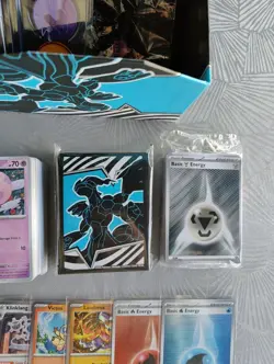 Pokemon TCG Black Bolt ETB Opened Includes Promo, Bulk, Accessories + Hits - Image 5