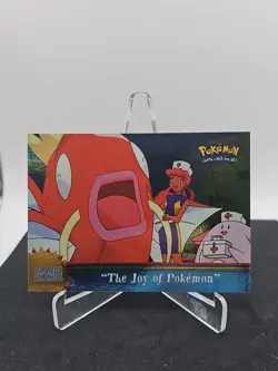 Pokemon Topps 2000 Vintage HOLO FOIL Orange Islands OR9 The Joy Of Pokemon - Image 1
