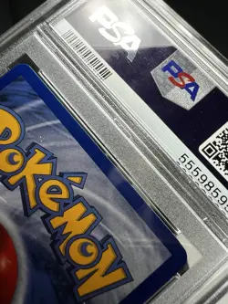 1999 Pokemon TCG Lapras Holo Fossil PSA 9 10/62 - Image 5