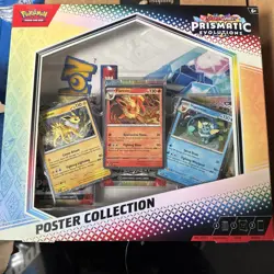 Pokemon TCG: Scarlet & Violet Prismatic Evolutions Poster Collection Box - Image 1