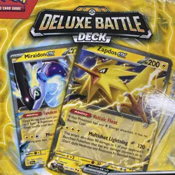 2024 POKEMON DELUXE BATTLE DECK! ZAPDOS EX! - Image 3