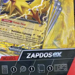 2024 POKEMON DELUXE BATTLE DECK! ZAPDOS EX! - Image 5