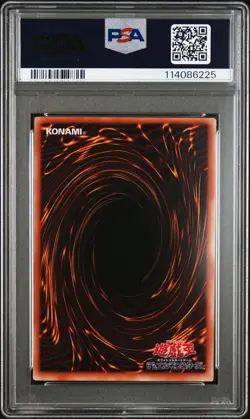 2001 YU-GI-OH! JPN PROMO WEEKLY SHONEN JUMP #WJ02 AMAZONESS CHAIN MASTER PSA 10 - Image 2