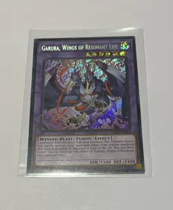 Yu-Gi-Oh! Garura, Wings Of Resonant Life #RA02-EN024 Secret Rare & Super Rare - Image 2