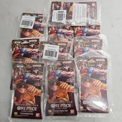Paramount War One Piece Card Game - Booster Pack English OP-02 Lot of 10 - Image 1
