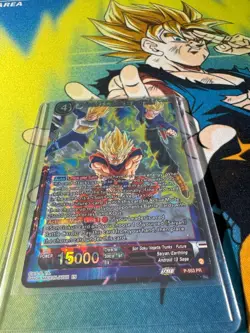 Dragon Ball Super Card SS Son Goku & SS Vegeta & SS Trunks, United P-553 PR | NM - Image 1