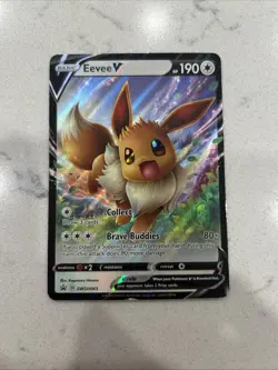 Pokemon SWSH: Sword & Shield Promo Cards Eevee V - SWSH065 (P) - #SWSH065 NM - Image 1