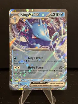 Kingdra ex - 012/064 - Pokemon TCG: Shrouded Fable Holo Rare Card (NM/M) - Image 1