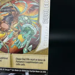 Bakugan DUAL ELFIN Metal Gate Card GOLD BA448-GA-SM-GBL-09 9/48i IMPRINTED - Image 2
