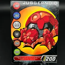 Bakugan JUGGERNOID - HSP 200 - Metal Character Gate Card 2006 BA084a-CC-SM-B - Image 1