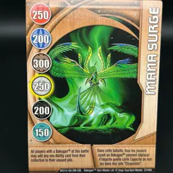 Bakugan MANA SURGE Metal Gate Card COPPER BA314-GA-SM-GBL 23/48d - Image 1