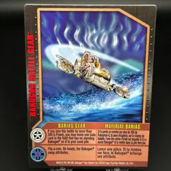 Bakugan BARIAS GEAR Battle Gear Card 2009 BA2012-RE-SM-GBL 2/4c GUNDALIAN - Image 1