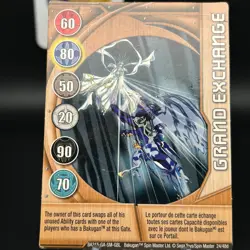 Bakugan GRAND EXCHANGE Metal Gate Card COPPER BA315-GA-SM-GBL 24/48d - Image 1