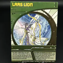 Bakugan LARS LION Green Ability Card BA336-AB-SM-GBL 45/48d - Image 1