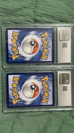 Cgc Graded Chinese Tag Team Pokemon Cards 8.5 - Image 2