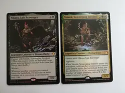 NIKARA, LAIR SCAVENGER + YANNIK, SCAVENGING SENTINEL (FOILS) - C20 - MTG - Image 1