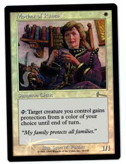 Mother of Runes -- MTG (NM Quality FOIL) - Urza's Legacy - See scans!! - Image 1