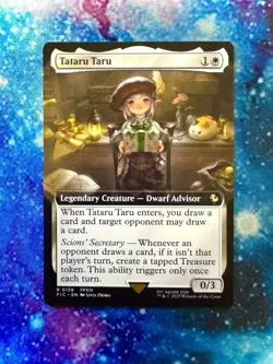 Tataru Taru (Extended Art) Final Fantasy ☀ NM-MINT (Pack-Fresh), MTG - Image 1