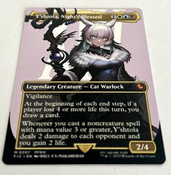 Magic the Gathering Y'shtola Night's Blessed Borderless Final Fantasy English - Image 2