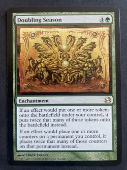 Magic The Gathering Doubling Season Modern Masters Regular - Image 1