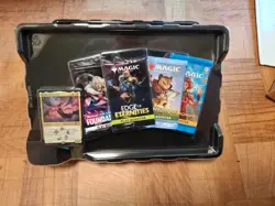 Magic The Gathering Play Booster Pack Lot! 4 Packs AND PROMO - Image 1