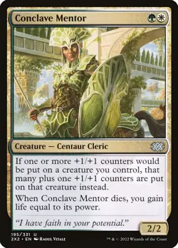 1x Conclave Mentor (FOIL) - NM - See Pic for Set - SPARROW MAGIC - Image 1
