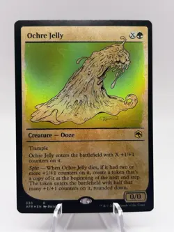 Ochre Jelly 330 Showcase Foil Adventures in the Forgotten Realms AFR MTG LP - Image 1