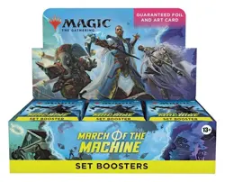 March of the Machine Set Booster Box MTG Brand New Sealed 195166207247 - Image 1