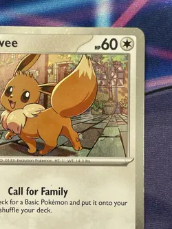 Pokemon TCG Destined Rivals - Eevee SVP 200 Checklane Blister Promo (Cosmo Holo) - Image 3
