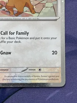 Pokemon TCG Destined Rivals - Eevee SVP 200 Checklane Blister Promo (Cosmo Holo) - Image 4