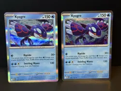 Pokemon TCG Kyogre Holo Rare (2) - 034/132 Mega Evolutions - Image 1