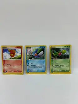 Pokemon Torchic 017, Mudkip 018, Treecko 019 NM Black Star Non-Holo Promos - Image 1