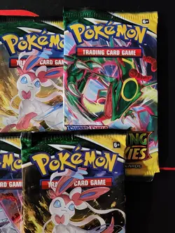 Pokemon Evolving Skies Lot of 5 Booster Packs Sealed - Image 3