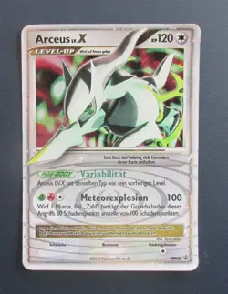 Arceus LV. X Black Star Promo Pokemon Karte Deutsch DP56 - Image 2