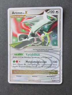 Arceus LV. X Pokemon Karte Deutsch 95/99 - Image 1