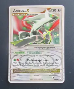 Arceus LV. X Pokemon Karte Deutsch 95/99 - Image 2
