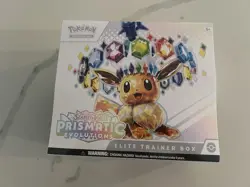Pokemon Prismatic Evolutions Elite Trainer Box ETB Scarlet And Violet **SEALED** - Image 1