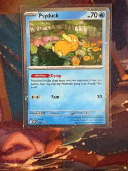 Pokemon TCG Psyduck MEP 007 Mega Evolution Pokemon Blister Promo - Image 1