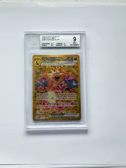 BGS 9 Pokemon Obsidian Flames Holo Hyper Rare Charizard EX 228/197 MINT!! - Image 1