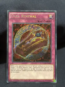 Dark Renewal YGLD-ENB00 King of Games: Yugi's Legendary Decks Limited|Limited... - Image 1