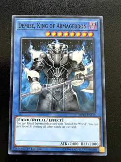 Demise, King of Armageddon 1st Edition MP18-EN232 - Image 1