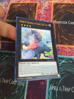 Yu-Gi-Oh! Number 41: Bagooska the Terribly Tired Tapir MGED-EN090 Rare 1st Ed NM - Image 2