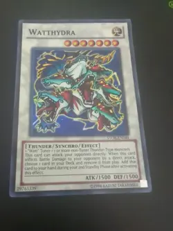 Yugioh Watthydra STOR-EN044 Super Rare NM/LP - Image 1