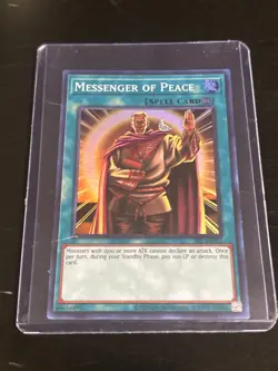 Yu-Gi-Oh! TCG Messenger of Peace Spell Ruler SRL-EN102 Unlimited Super Rare - Image 2