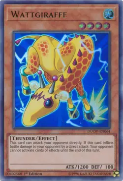 Yugioh - Wattgiraffe (Ultra Rare) (1st Edition) - DUOV-EN064 P - Image 1