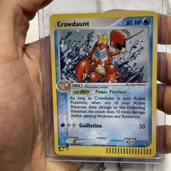 Pokemon EX Dragon Crawdaunt 3/97 Holo Rare e-Series NM Vintage Vtg TCG 2003 Card - Image 1