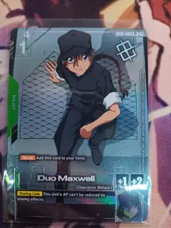 Gundam Card Duo Maxwell GD01-090 R+ Parallel Store Winner - Image 1