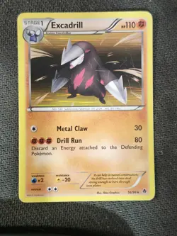 EXCADRILL - 56/98 - EMERGING POWERS - HOLO RARE - POKEMON CARD - Image 1