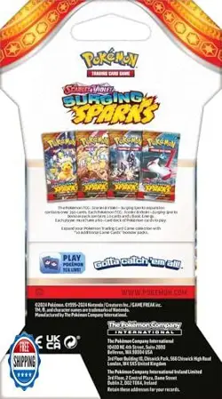 Pokemon TCG Surging Spark - Single Booster Pack - Pack Art May Vary - 10 Card - Image 3