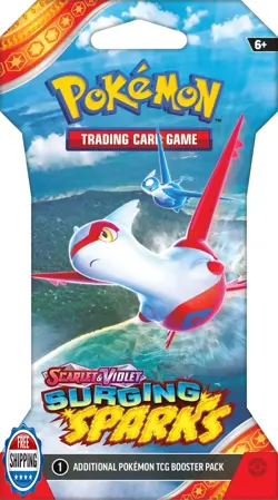 Pokemon TCG Surging Spark - Single Booster Pack - Pack Art May Vary - 10 Card - Image 4